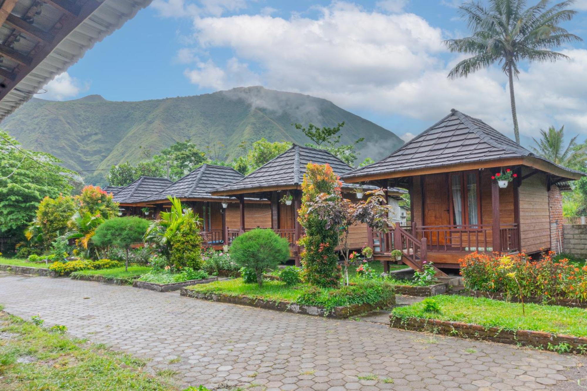 Puncak Rinjani Lodge Sembalunlawang Exteriör bild